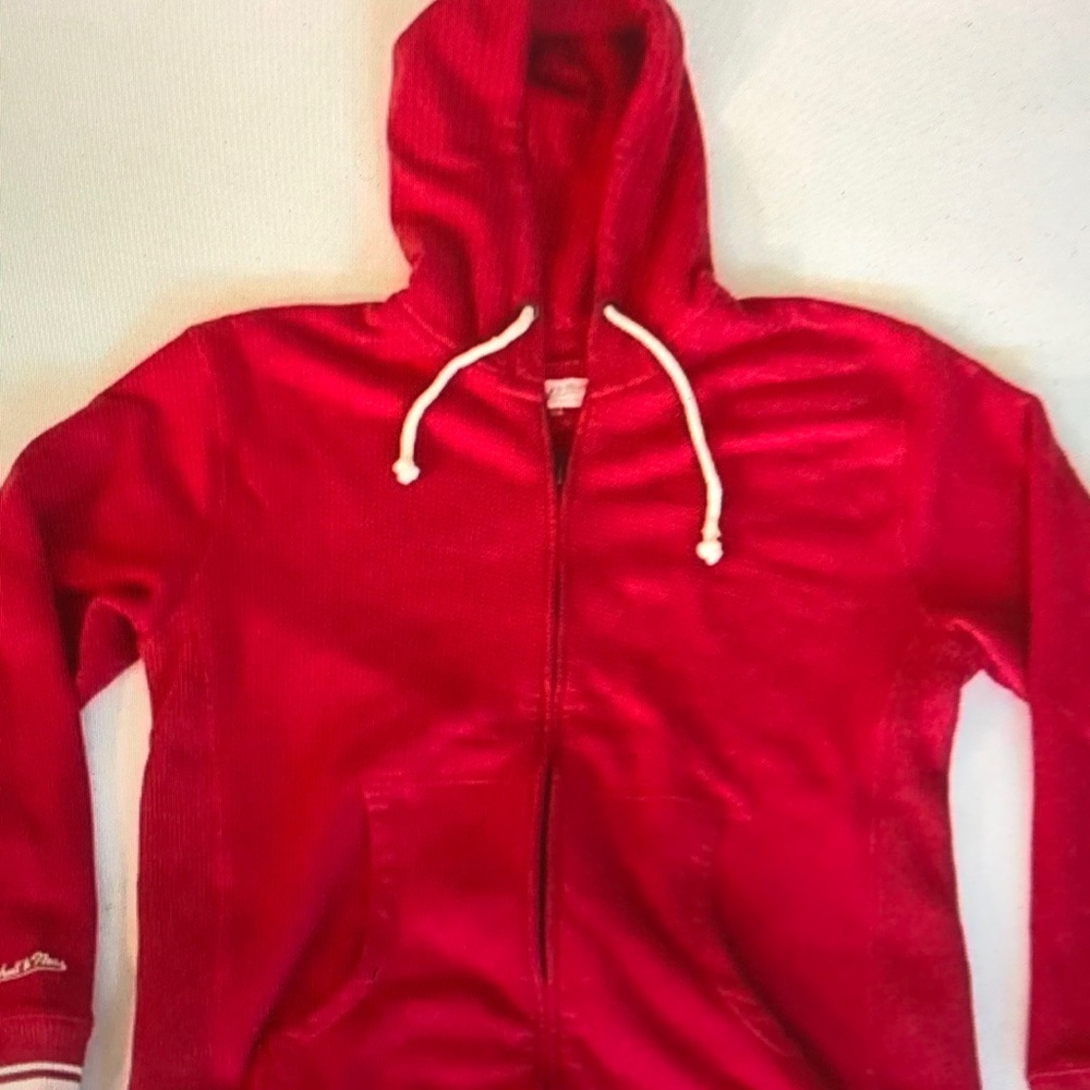 Mitchell and Ness Zip up hoodie men’s XL